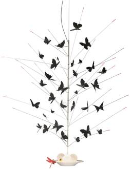 Ingo Maurer set vlinders zwart