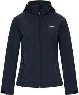Ingrida Soft Shell Jas Dames M/38 Donkerblauw