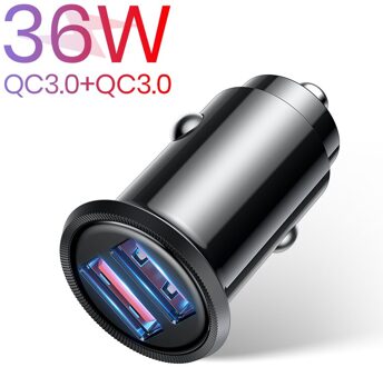 Iniu 5A Usb Autolader Pd 60W Type C Snel Opladen Telefoon Oplader Voor Iphone 13 12 11 Pro max 8 Huawei P40 Xiaomi Redmi Samsung 36W Dual USB A