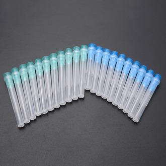 Injection Syringe Needles Syringe Needles 10pcs 1.25" Blue 23G Needles & 10pcs 1.5" 21G Syringe Needles Mayitr