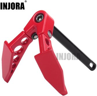 INJORA RC Auto Metalen Opvouwbare Lier Aarde Anker Decoratie voor 1/10 RC Crawler Auto Axiale SCX10 90046 Traxxas TRX4 Tamiya MST