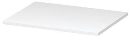 Ink Afdekplaat INK t.b.v. onderkast gelakt 60 cm x 45 cm x 2 cm Mat wit 1240230 Mat wit