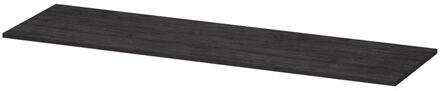 Ink Afdekplaat INK t.b.v. onderkast hout decor 160 cm x 45 cm x 2 cm Houtskool eiken 1257278