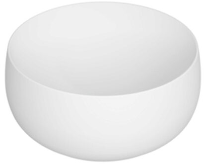 Ink Disko waskom 40x40x18cm porselein wit mat 0300271
