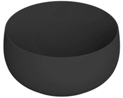 Ink Disko waskom 40x40x18cm porselein zwart mat 0300273