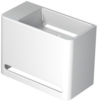 Ink Fontein Hangar Polystone Zonder Kraangat Links Glans Wit 40x22x30 cm