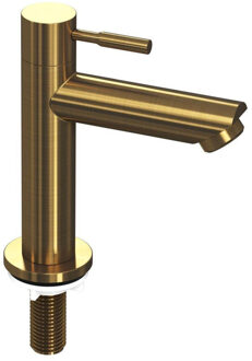 Ink Fonteinkraan - 14.9cm - koudwater - messing Brushed mat goud 9902093 Brushed Goud mat