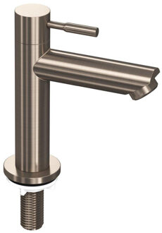 Ink Fonteinkraan - 14.9cm - koudwater - messing nikkel geborsteld 9902091 Nikkel geborsteld (RVS)