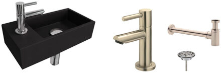 Ink FonteinPack Ink Versus Links Zwart RVS (Keuze uit 8 kranen)