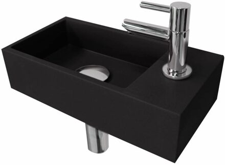 Ink Fonteinset Versus Rechts Zwart RVS Ink