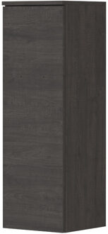 Ink Half hoge kast links 1 deur met grepen hout d Oergrijs