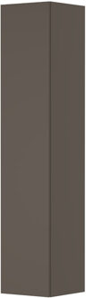 Ink Hoge kast 1 deur links/rechts greeploos 35 cm x 35 cm x 169 cm Mat taupe 1241155