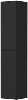 Ink Hoge Kast INK 350x350x1700 mm Mat zwart 1240506h