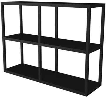 Ink Hoge Kast INK 700x200x520 mm Mat zwart 1901299