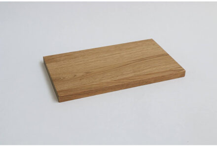 Ink Jazz XS Inlegplateau tbv Stalen Fonteinframe Massief Eiken 32x19x2 cm