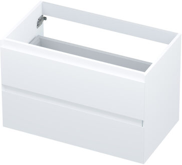 Ink Onderkast 80x45 cm 2 lade greeploos gelakt