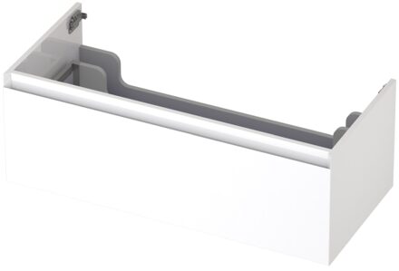 Ink Onderkast INK 1 lade greeploos gelakt 45gr 100 cm x 45 cm x 35 cm Hoogglans wit 1240132