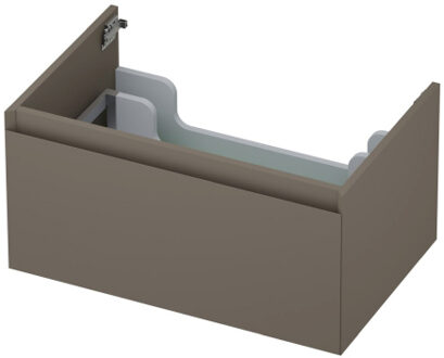 Ink Onderkast INK 1 lade greeploos gelakt 45gr 70 cm x 45 cm x 35 cm Mat taupe 1240115