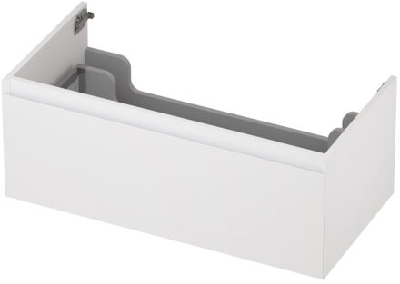 Ink Onderkast INK 1 lade greeploos gelakt 45gr 70 cm x 45 cm x 35 cm Mat wit 1240110 Mat wit