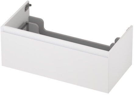 Ink Onderkast INK 1 lade greeploos gelakt 45gr 90 cm x 45 cm x 35 cm Mat wit 1240120 Mat wit