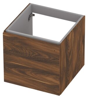 Ink Onderkast INK 1 lade softclose met greep hout decor 48 cm x 48 cm x 45 cm Noten 1258002