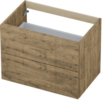 Ink Onderkast INK 2 laden met grepen hout d Naturel eiken