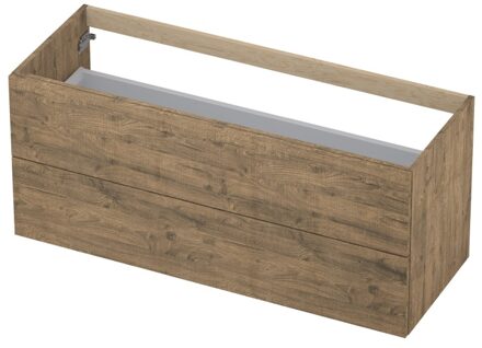 Ink Onderkast INK 2 laden met grepen hout d Naturel eiken
