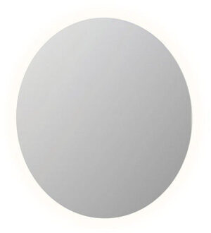 Ink SP13 Spiegel - 100x100cm - LED rondom - op aluminium frame - sensorschakelaar - aluminium Zilver 8401576