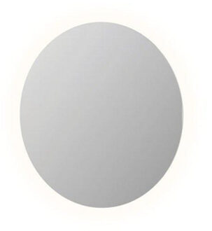 Ink SP13 Spiegel - 70x70cm - LED rondom - op aluminium frame - sensorschakelaar - aluminium Zilver 8401573