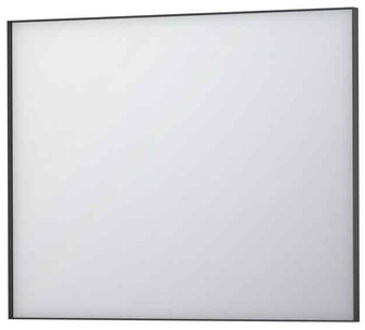 Ink SP18 Spiegel - 100x4x80cm - in stalen kader - aluminium zwart mat 8409060