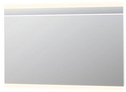 Ink SP6 Spiegel - 140x4x80cm - LED horizontaal - boven en onder - colour changing - dimbaar - aluminium Zilver 8408460