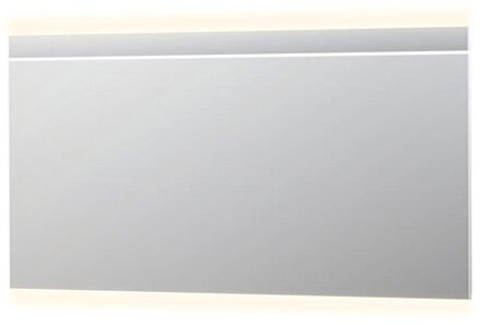Ink SP6 Spiegel - 160x4x80cm - LED horizontaal - boven en onder - colour changing - dimbaar - aluminium Zilver 8408470