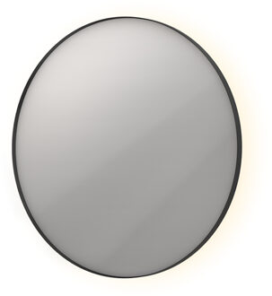 Ink Spiegel INK SP17 120x4x120 cm Geborsteld Metal Black Gunmetal