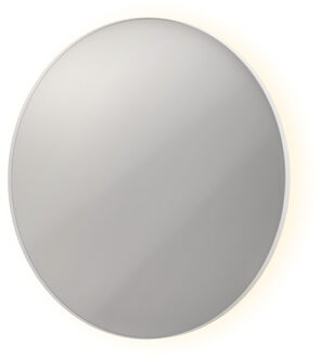 Ink Spiegel INK SP17 Rond Colour Changing LED Rondom 120 x 4 x 120 cm Dimbaar In Aluminium Kader Mat Wit