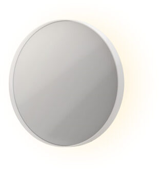 Ink Spiegel INK SP17 Rond Colour Changing LED Rondom 40 x 4 x 40 cm Dimbaar In Aluminium Kader Geborsteld Mat Wit Mat wit