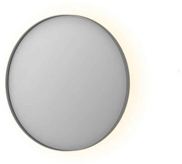 Ink Spiegel Ink SP17 Rond Colour Changing LED Rondom 60 x 4 x 60 cm Dimbaar In Aluminium Kader Geborsteld RVS Ink
