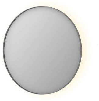 Ink Spiegel INK SP17 Rond Colour Changing LED Rondom 80 x 4 x 80 cm Dimbaar In Aluminium Kader Geborsteld RVS