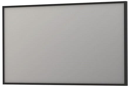 Ink Spiegel INK SP18 Rechthoek In Stalen Kader 140 x 4 x 80 cm Mat Zwart