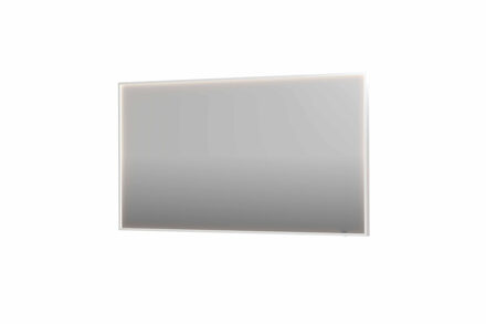 Ink Spiegel INK SP19 140x4x80 cm incl. direct LED-Verlichting Rondom en Spiegelverwarming Mat Wit