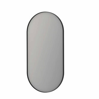 Ink Spiegel INK SP20 Contour 100x4x50 cm Geborsteld Metal Black Gunmetal