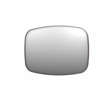 Ink Spiegel INK SP29 Contour 120x4x80 cm in Geborsteld RVS