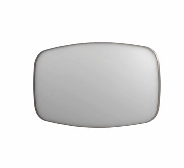 Ink Spiegel INK SP29 Contour 140x4x80 cm in Geborsteld RVS