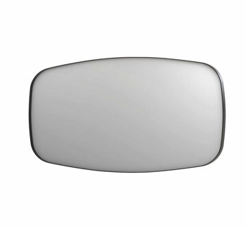 Ink Spiegel INK SP29 Contour 160x4x80 cm in Geborsteld Metal Black Gunmetal