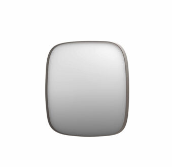 Ink Spiegel INK SP29 Contour 80x4x80 cm in Geborsteld RVS