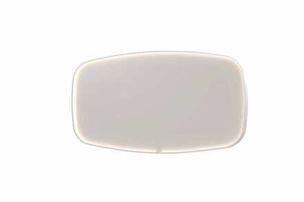 Ink Spiegel INK SP31 160x4x80 cm incl. LED-verlichting en Spiegelverwarming Mat Wit