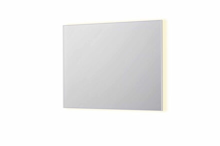 Ink Spiegel INK SP32 100x4x80 cm Incl. Indirect LED-Verlichting Rondom en Spiegelverwarming Mat Wit