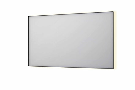 Ink Spiegel INK SP32 140x4x80 cm Incl. Indirect LED-Verlichting Rondom en Spiegelverwarming Geborsteld Metal Black Geborsteld Metal Black PVD