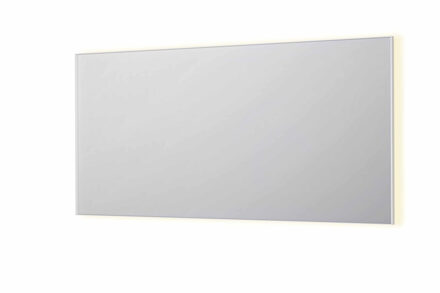 Ink Spiegel INK SP32 160x4x80 cm Incl. Indirect LED-Verlichting Rondom en Spiegelverwarming Mat Wit