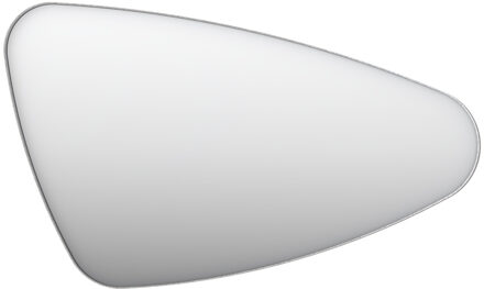 Ink Spiegel Organisch INK SP23 100x60 cm Met Verlichting en Spiegelverwarming Rechts Geborsteld RVS