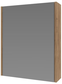 Ink Spiegelkast Proline Comfort Met Houten Deur 50x14x60 cm Whisky Oak